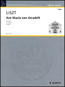 Ave Maria von Arcadelt Organ sheet music cover